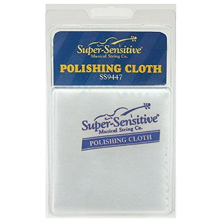 Strings 9447 Orchestral String Instrument Polishing Cloth, Lint free By Super Sensitive Ship from