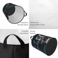 thumbnail image 2 of ZICANCN Laundry Basket Organizer, Galaxy Track Track Collapsible Hamper for Bathroom Bedroom Laundry Room, Medium Size, 2 of 7