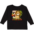 thumbnail image 3 of Inktastic Cute Lion 3rd Birthday Boys Long Sleeve Toddler T-Shirt, 3 of 5