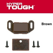 Magnetic Door Catch, Brown, 1 Pack