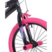 Kent Bicycles Sparkles Girls 18 Kids Bicycle, Black and Pink