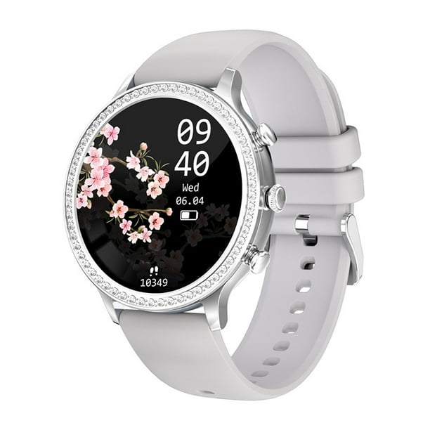 Relojes inteligentes para mujer contestar hacer llamadas reloj inteligente para telefonos monitor de actividad fisica impermeable de 1.32 pulgadas con control de voz ShuxiuWang 1327537005865 Walmart e...