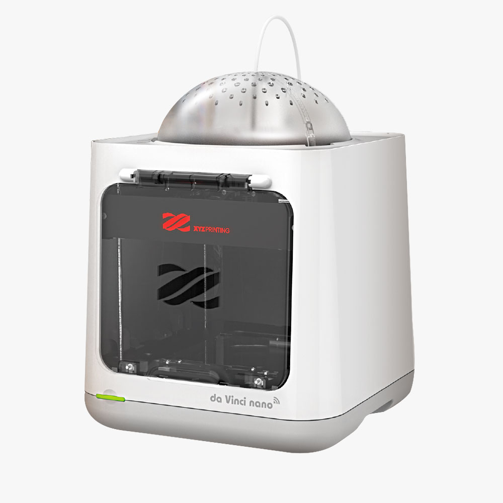 da Vinci nano w 3D Printer 4.7" x 4.7" x 4.7" Build Volume, Compact