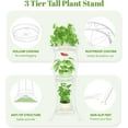 thumbnail image 4 of Metal & Wood Plant Stand Indoor & Outdoor Multi Levels lbs Capacity, 4 of 7