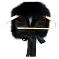 thumbnail image 4 of Jiibva Winter Women Faux Fur Collar Fasionable Multicolor Shawl Collar Warm Shawl Scarves for Outwear Coat, 4 of 7