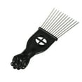 thumbnail image 1 of Peine de metal Unique Bargains Peine de cabello africano Peine afro para mujeres y hombres 6.89"x2.20", 1 of 7