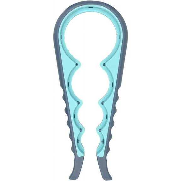 Jar Opener, Jar Openers 4 in 1, Jar Gripper, Jar Lid Opener, Jar Opener for Weak Hands, Arthritis Hands and Seniors (Blue)