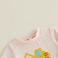 thumbnail image 6 of Boy Outfit Set Toddler Baby Excavator Print T-Shirt & Solid Shorts 2-Piece Summer Outfit Toddler Boy Summer Clothes, 6 of 7