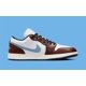 thumbnail image 2 of NEW A i r-Jor-dan 1 Low SE Men’s Multi Size White/Blue Grey-Black-Sail FQ7832-142, 2 of 6
