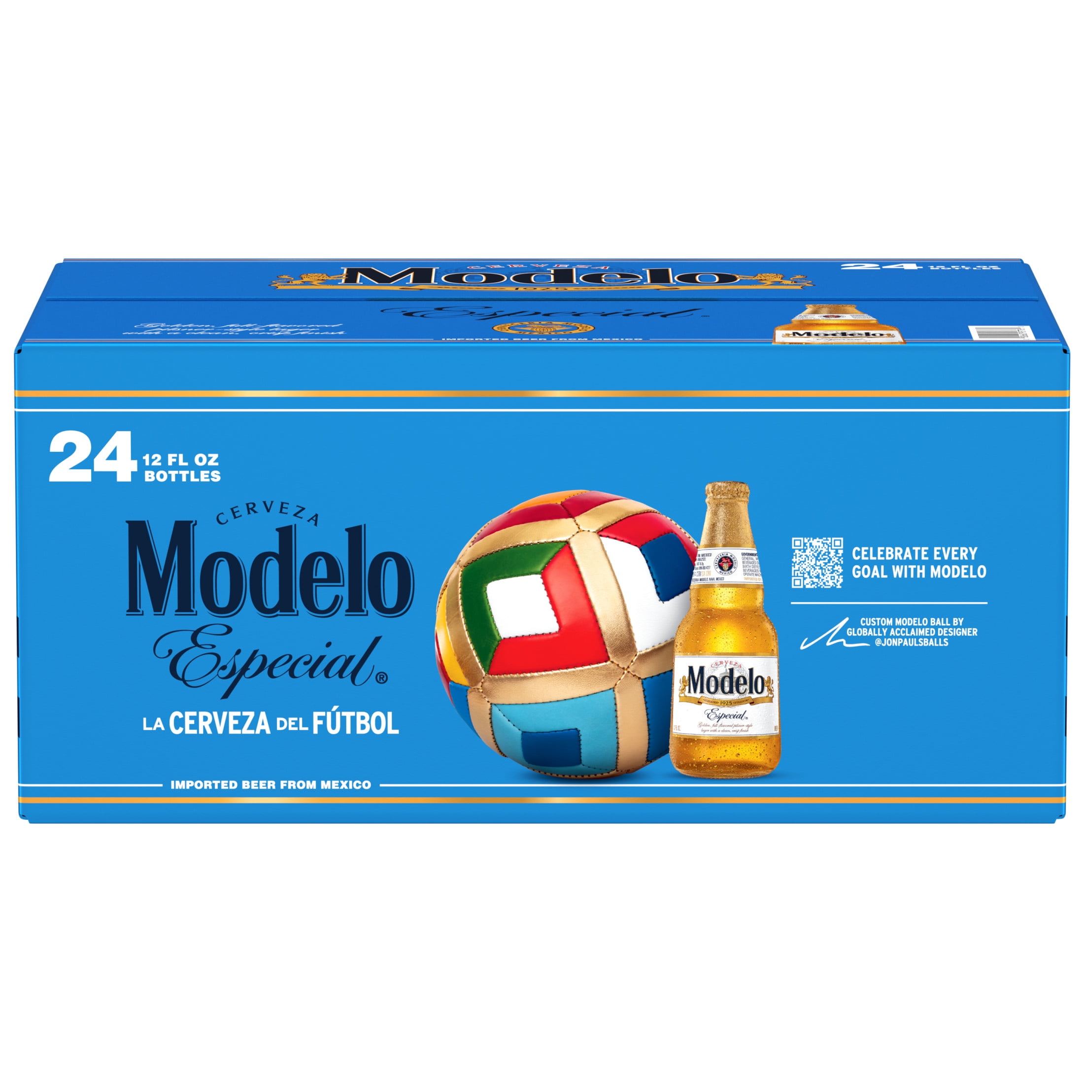 Modelo Especial Mexican Lager Import Beer, 24 pack 12 fl. oz. Bottles, 4.4% ABV