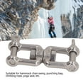 thumbnail image 4 of Anchor Chain, 304 Stainless Steel Double Jaw Shackle Rustproof Universal Jaw Anchor Connector For Hardware Lifting Connection, 4 of 8