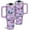 Amethyst Butterfly, variant on DUUV Dog Lover Gifts for Women, Dog Mom Tumbler 40 Oz, Christmas Birthday Gifts for Dogs Lovers, Dogs Make Me Happy Humans Make My Head Hurt Funny Tumbler, 1PCS