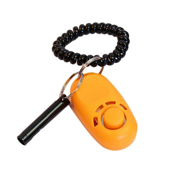 Yammee Pet Training Clickers Whistle with Keyring Dog Clickers for Behavioral Training