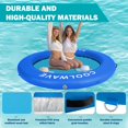 thumbnail image 4 of Hamaca Inflable Acuática COOLWAVE para Fiesta en la Piscina Azul, 4 of 7