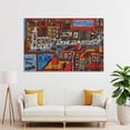 thumbnail image 4 of Jacob Lawrence Print Painting (1) Wall Art Poster Scroll Canvas Painting Picture Living Room Decor Home 24x36inch(60x90cm), 4 of 6