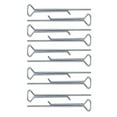 thumbnail image 1 of Portamechas para velas, portamechas de 4,3 pulgadas para fabricación de velas, herramienta de de mecha de Metal de 10 Uds., 1 of 8