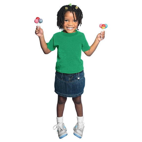 Toddler Cotton Jersey Tee , RS3301 , Kelly , 3T