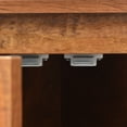 thumbnail image 6 of Freestanding Brown Triangle Storage Cabinet: Adjustable Shelves, Floor Cabinet for Bathroom & Home Kitchen, 6 of 22