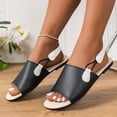 thumbnail image 4 of MKLEKYY Sandalias Cómodas de Verano para Mujer, Con Cabeza Redonda, Una Palabra, Colocación de Color, Suela Gruesa, Moda, Conjunto de Pie, Sandalias Romanas de Talla Grande, 4 of 4