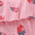 thumbnail image 5 of mgoYE Baby Girl Clothes 2-3 Years Baby Girl Summer Clothes Cute Dress Smocked Sleeveless Tops Shorts Outfits Toddler Bloomers Princess Outfit Set Pink, 5 of 6