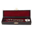 thumbnail image 2 of Dollhouse Clarinet, Exquisite Miniature Clarinet Model  For Music Lover For Study, 2 of 8