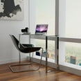 thumbnail image 3 of Cortesi Home  Remi Contemporary Glass Console Table with Chrome Finish, 3 of 4