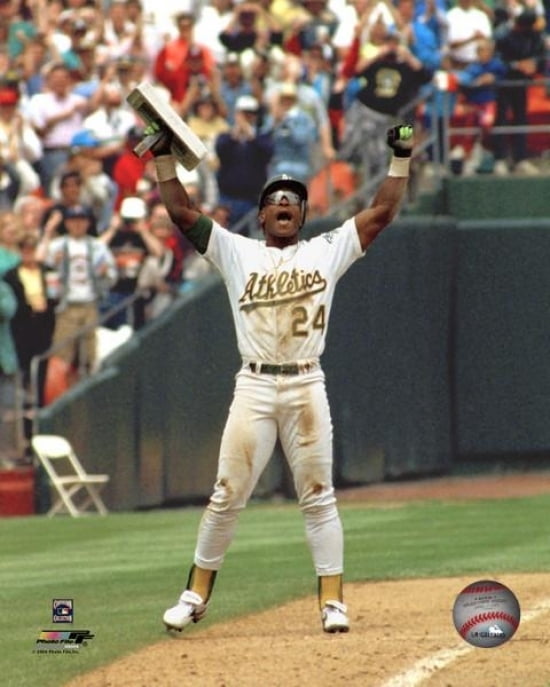 Rickey Henderson 939 Stolen Bases Photo Print 11 X 14 Walmart
