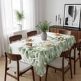 thumbnail image 6 of Green Eucalyptus Table Cloth Waterproof Tablecloths, Farmhouse Botanical Leaves Tablecloth Dining Table Cover for Kitchen Party Tabletop Outdoor, Rectangle Tablecloth 52x70 Inch, 6 of 9