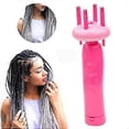 thumbnail image 2 of Máquina automática para trenzar el cabello, trenzadora eléctrica para 2 a 4 mechones, peinado rápido, inalámbrica., 2 of 5