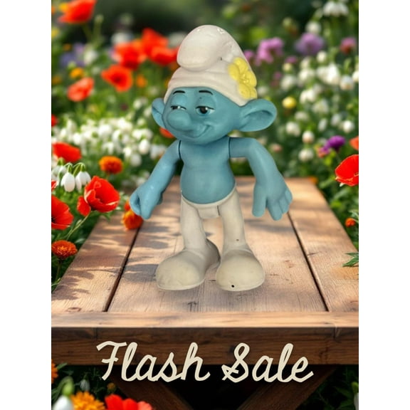 Smurfs Movie 3” Pvc Cake Topper Figure Figurine Rare Gift Collect