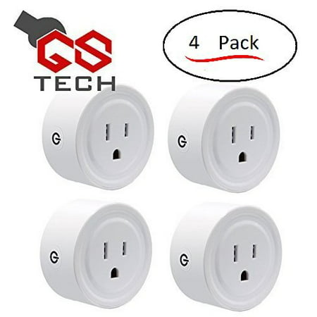 GS Tech Mini WiFi Smart Socket For Most Home Automation Systems Like Alexa, Google Home, Echo And More (4
