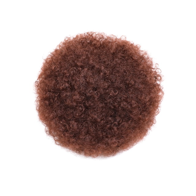 Jumpingount Moño de pelo sintético Afro, coleta rizada, extensión de soplo, tocado, accesorios de estilismo, peluca con cordón Cuidado del cabello Tipo 33 Jumpingount CE015819-06
