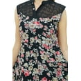 thumbnail image 2 of Phagun Kurta Anarkali Noire pour Femmes Style Floral Kurti Robe Indienne-16, 2 of 2