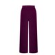 thumbnail image 5 of Pincandy Women's Solid Color Fashion Elastic Waist Silver Thread Wide Leg Pants, Loose Fit, Casual & Daily Wear, 5 of 7