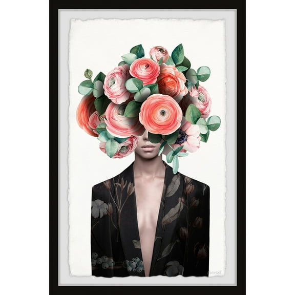 Marmont Hill Floral Dreams Framed Painting Print