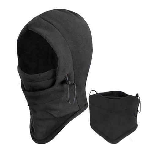 Girl12Queen Unisex Thermal Fleece Balaclava Hood Outdoors Ski Bike Wind Stopper Face Mask by 5.6
