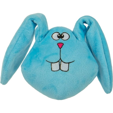 UPC: 0786306735739 | goDog Action Plush Blue Bunny Animated Squeaky Dog Toy  Chew Guard Technology – Blue  One Size One Size Bunny (Blue)