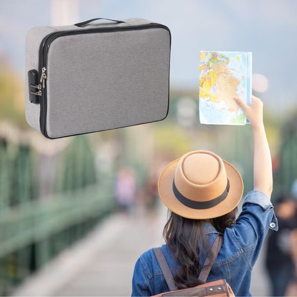 Document Organizer Document Holder Travel File Bag for Travel File ...