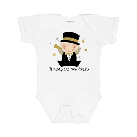 

Inktastic Baby s 1st New Year Gift Baby Boy Bodysuit