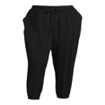 thumbnail image 5 of CHOK Women‘s Plus Size Soft Joggers, 5 of 5