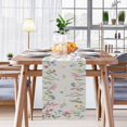 thumbnail image 5 of Spring Floral Table Runner, Seasonal Summer Flower Table Runners for Kitchen Coffee Table Family Dinners Holiday Parties Wedding Events Decor(13x72 inch), 5 of 6