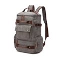 thumbnail image 6 of Men's Backpack Vintage Canvas Backpack School Bag Men's Travel Bags Large Capacity Backpack  Laptop Backpack Bag High Qualit (Green), 6 of 7