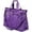 Purple, variant on Travel Large Capacity Mesh Beach Tote Handbag for Casual Leisure and Seaside Escapes