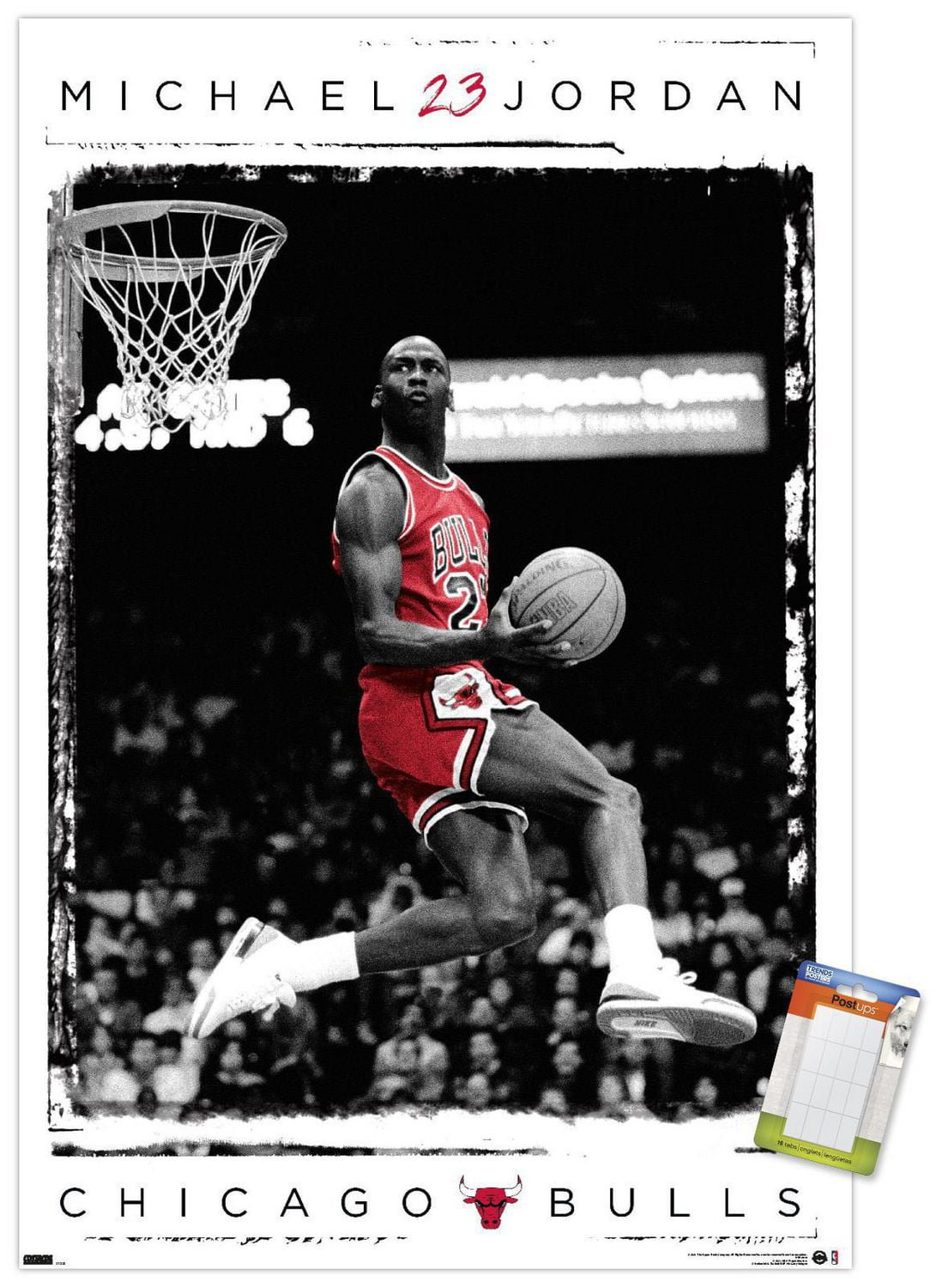 Michael Jordan - Dunk Wall Poster