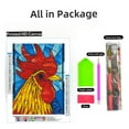 thumbnail image 2 of 5D Diamond Art Painting Animal Rooster Cock Head DIY Paint with Full Drill Round Diamond Gems Painting by Number Kits for Adults Art Craft Home Wall Decor 15.8x19.8in, 2 of 8