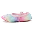 thumbnail image 4 of Cathalem Shoes Girls Big Kid Female Girls Shoes 12 Dance Shoes Dancing Ballet Performance Indoor Colorful Bow Yoga Practice Shoes Girl Shoes Size 13 Pink 1.5, 4 of 7
