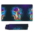 thumbnail image 2 of Kdxio Magic Mushrooms ,Fireflies Print Large Gaming Mouse Pad,Non-Slip Base,Water Resist Keyboard Pad for Gamer,Office & Home,29.5 x 15.8 in, 2 of 9