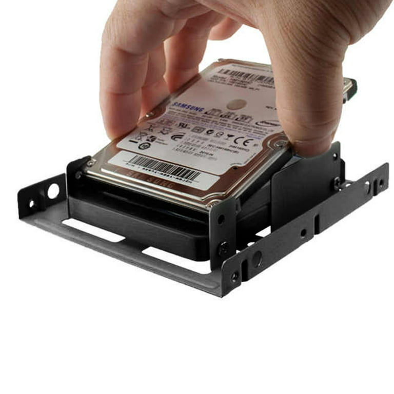 pessimist Forældet Påvirke Citystores 1 Set Hard Disk Holder Widely Compatible Easy Installation Metal  2.5 inch to 3.5 inch HDD Bracket SSD Mount with SATA Data Cable for PC -  Walmart.com