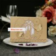 thumbnail image 2 of 10 tarjetas de invitación ahuecadas para novia y novio, tarjeta de felicitación TFixol Tarjetas de invitación, 2 of 7