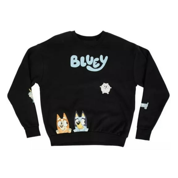 Adult Bluey Bliss Crewneck Sweatshirt Size Medium
